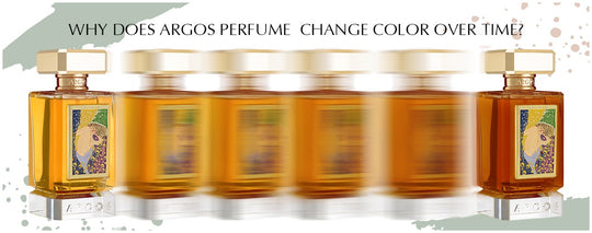 why does argos fragrances change color over time