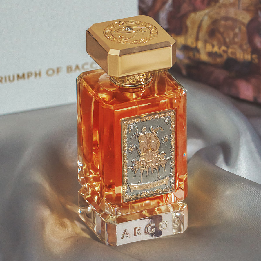 Argos Triumph of Bacchus New Crystal Added 100ml Perfume Tob Model Piece