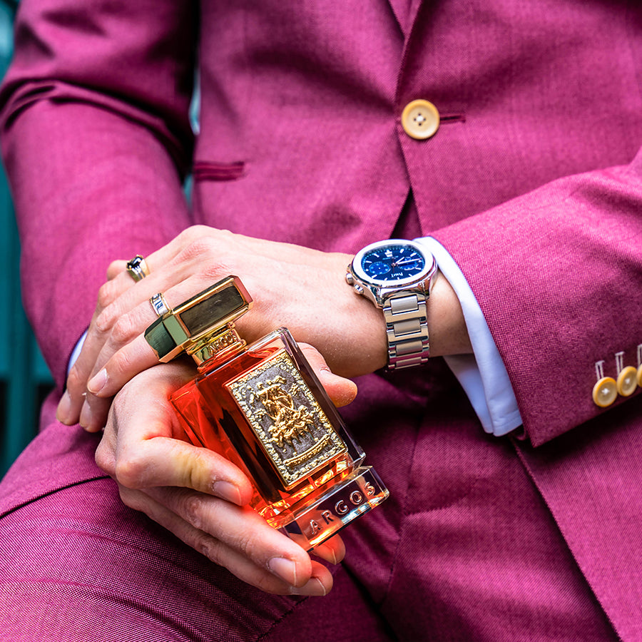 ARGOS FRAGRANCES TRIUMPH OF BACCHUS PHOTOSHOOT NYC