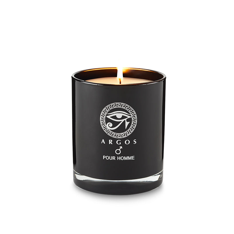 Argos Fragrance Pour Homme Candle Black