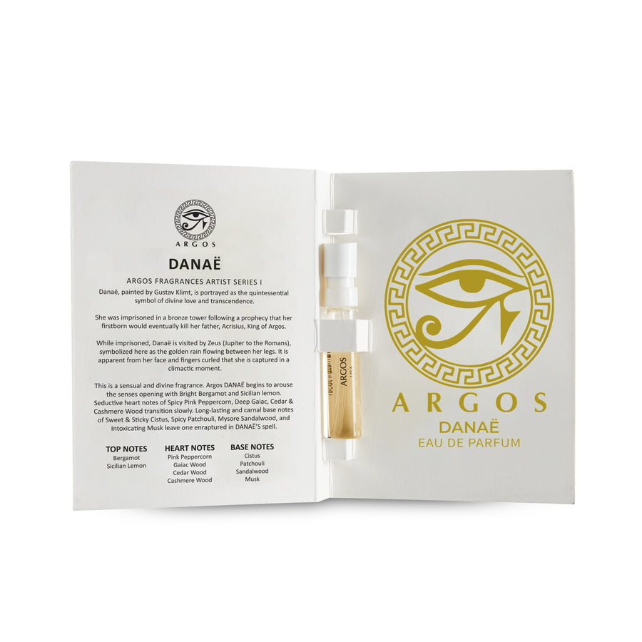 Argos SAMPLE PACK Of 11 Fragrances, Each Natural Spray Bottle Contains 2ml, .06 FL. OZ.