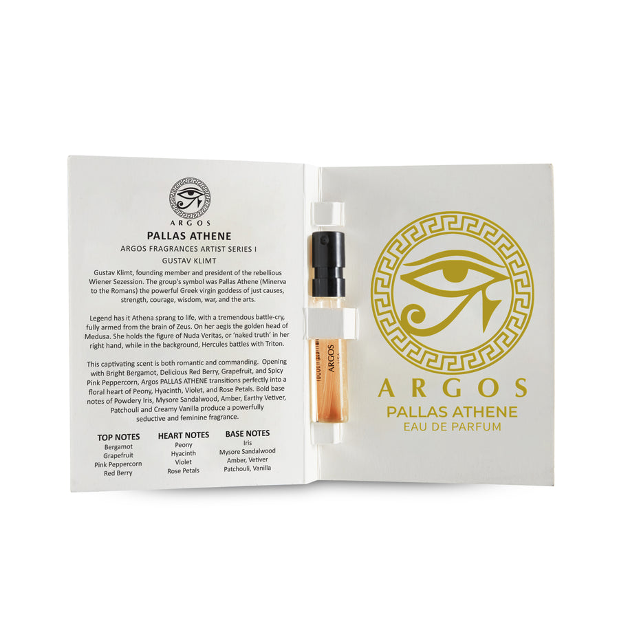 Argos SAMPLE PACK Of 10 Fragrances, Each Natural Spray Bottle Contains 2ml, .06 FL. OZ.