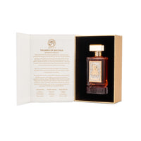Argos Triumph of Bacchus New Crystal Added 100ml Perfume Open Standing Box