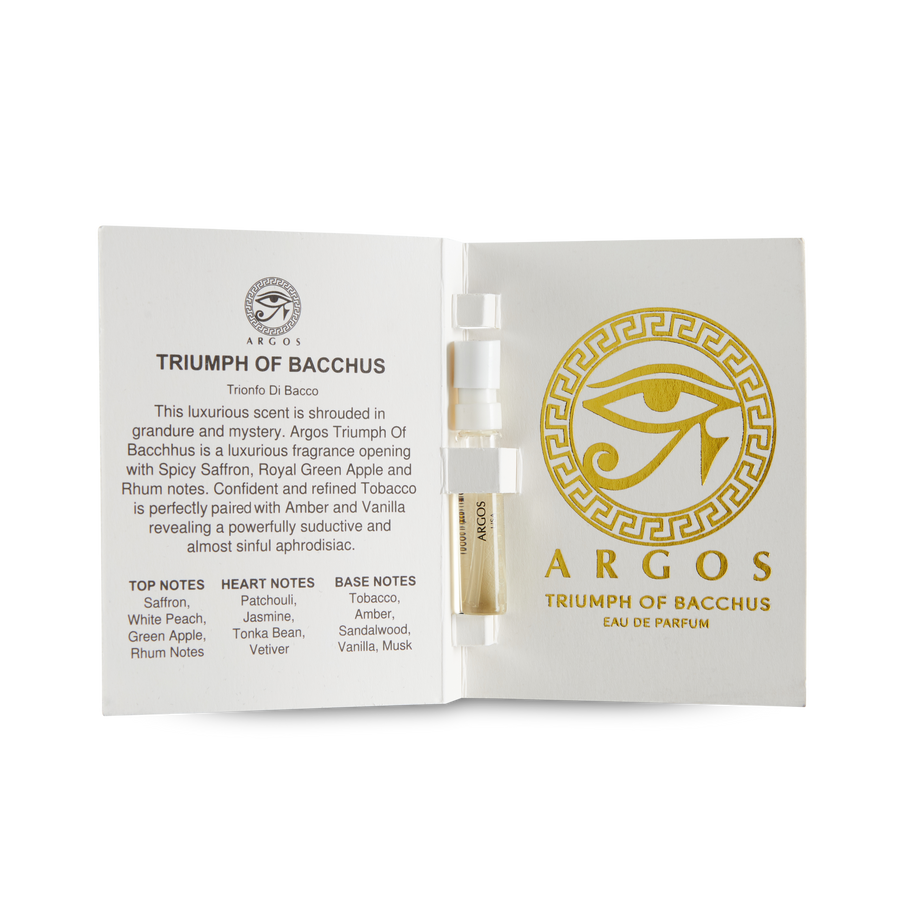 Argos Fragrances Sample Pack Triumph of Bacchus